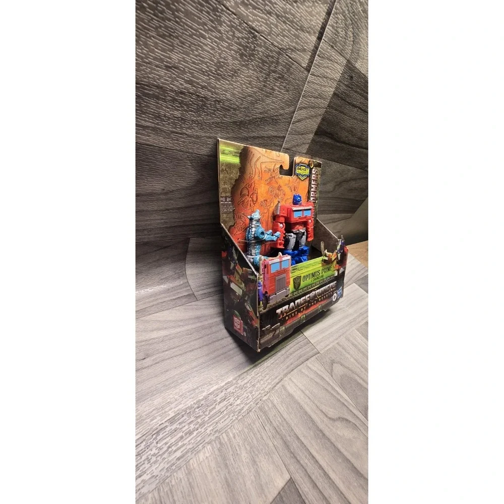 Transformers Rise of the Beasts Movie Weaponizer Optimus Prime Chainclaw Hasbro